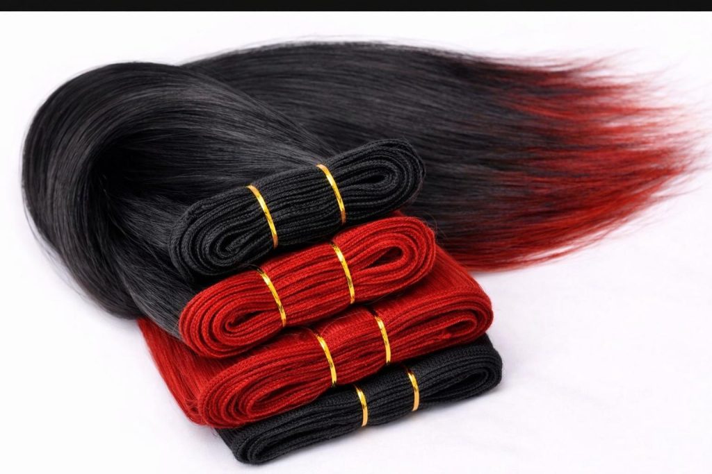 Human Hair Machine Weft Extensions